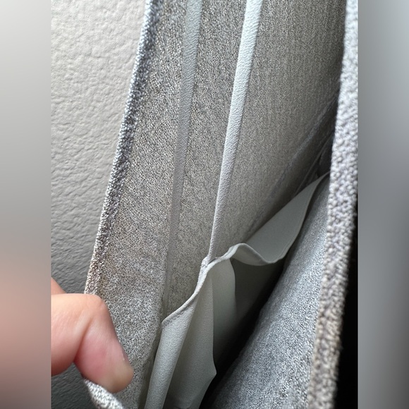 Women’s TAHARI XS VTG RARE linen & Nylon blend boat neck layered dress - Picture 9 of 16